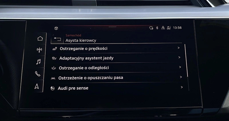 Audi e-tron cena 279900 przebieg: 11819, rok produkcji 2021 z Zelów małe 742